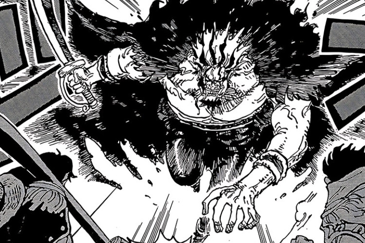 Leia Manga One Piece Capítulo 1165 PT BR SCAN O Modo Demônio De Xebec Luta Contra Roger E Garp