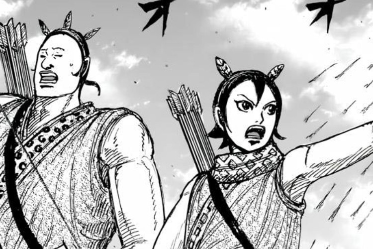 Leia Manga Kingdom Capítulo 859 PT BR A Flecha Sobrenatural Que Dá Um Aviso