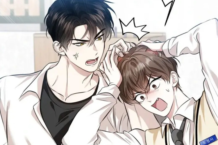 RAW BL Manhwa He Might Bite! Capítulo 15 PT BR Um Momento Encantador E Romântico