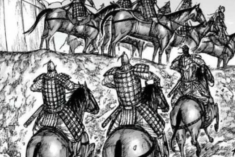 Leitura do Manga Kingdom Capítulo 858 Scan PT BR As Tropas De Hi Shin Se Preparam Para Atirar