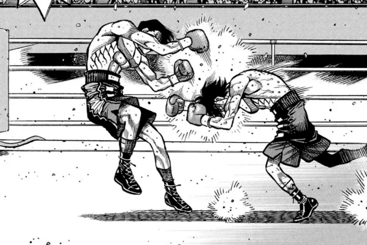 Leia Manga Hajime no Ippo Capítulo 1507 PT BR É Quase Como Lutar Contra Uma Parede