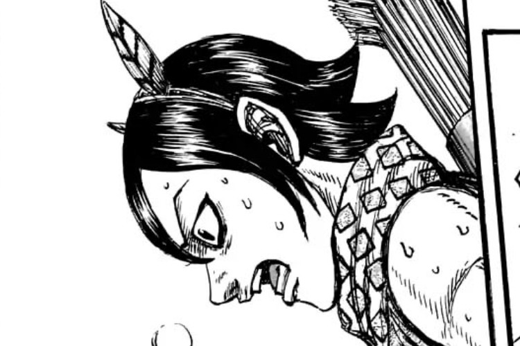 Leitura do Manga Kingdom Capítulo 861 PT BR Seika Un É Atingida Por Uma Flecha Bem No Olh