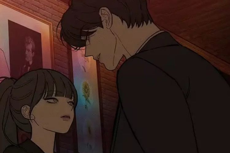 Manhwa Lágrimas Sobre Flores Murchas (Tears on a Withered Flower) Capítulo 113 Explicação Do Final Taehe Se Aproximou De Haesoo De Propósito