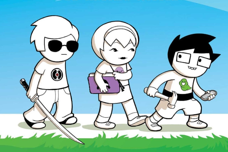 Ler Homestuck Capítulo Completo Scan PT BR Acompanha Um Pequeno Grupo De Pré-adolescentes Enquanto Conversam Online