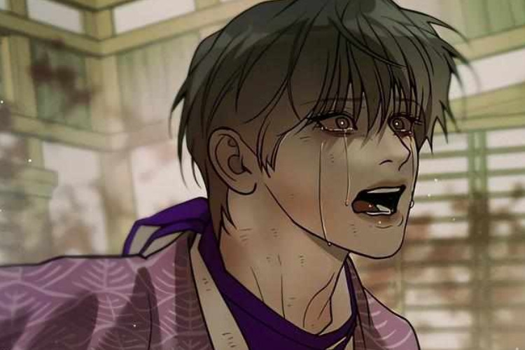 Ler BL Manhwa Pearl Boy: Ignite the Dawn Capítulo 32 Scan BR Cheio De Lágrimas E Feridas, O Passado De Yuta É Muito Sombrio